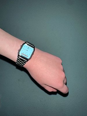 Фото покупателя: Японские наручные часы Casio Vintage AQ-230A-2A2
