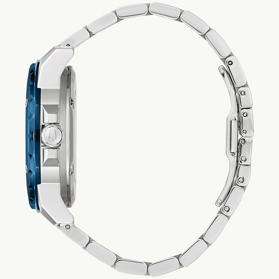 Часы Bulova Marine Star 98A302 — механические, металл сталь