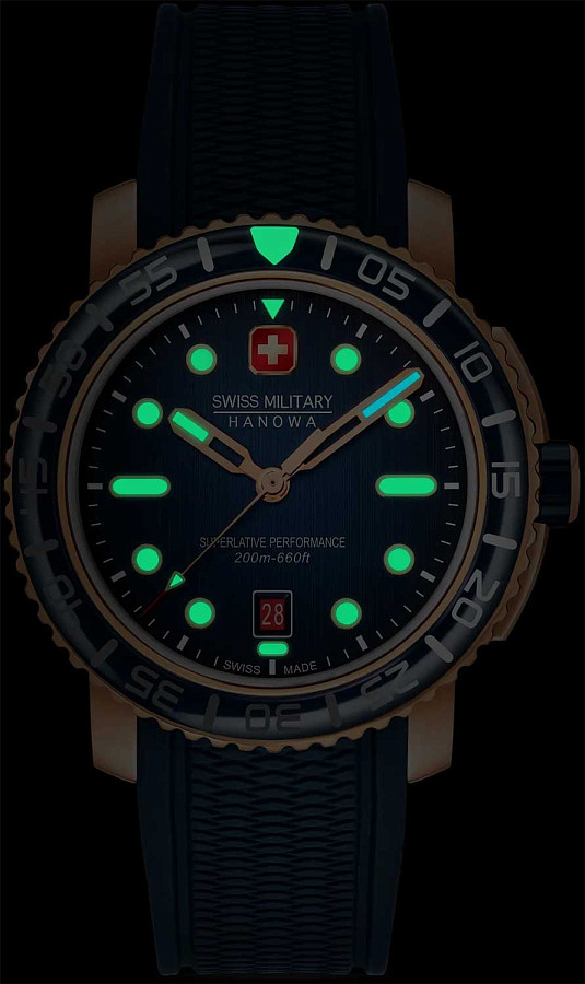 Часы Swiss Military Hanowa SMWGN0001720 — силикон, мужские