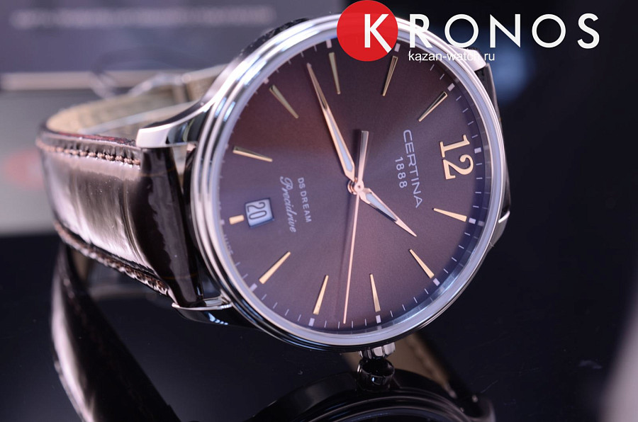 Часы Certina DS Dream 38mm C021.810.16.297.00 — сталь металл, Швейцария