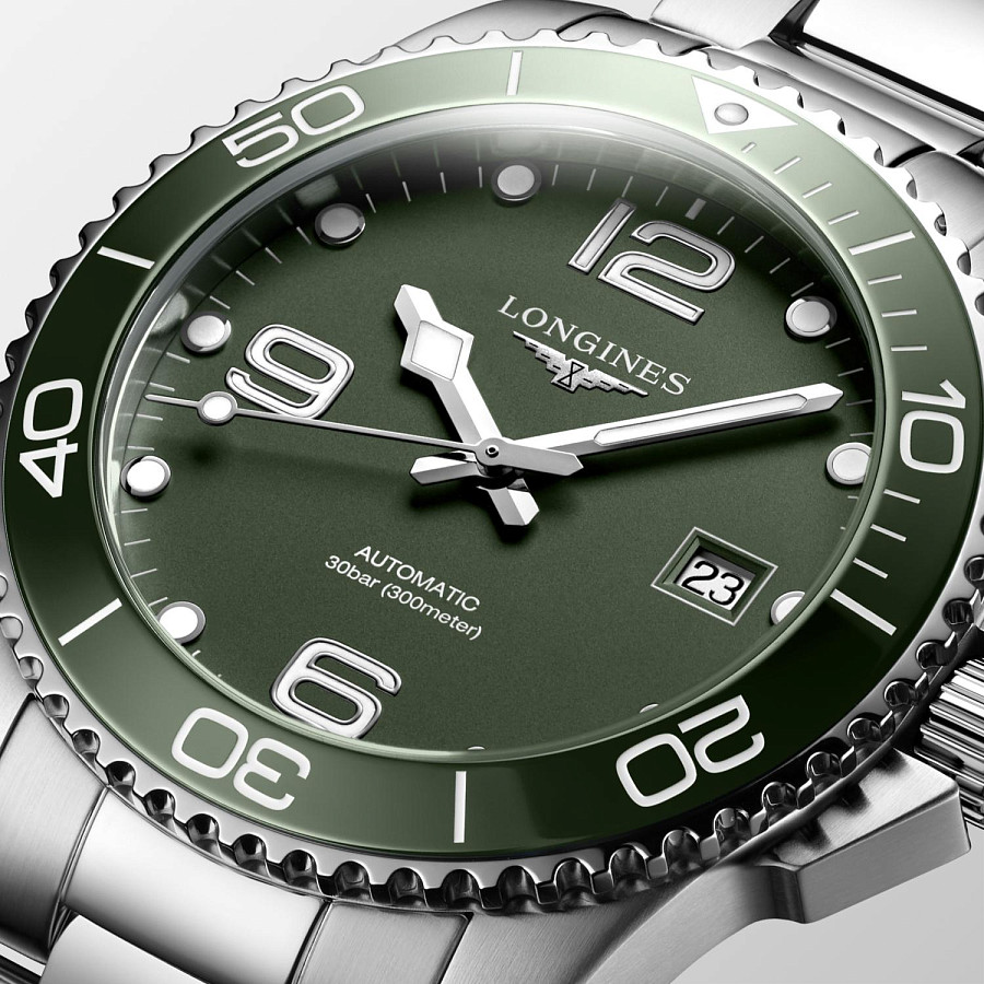 Часы Longines HydroConquest L3.781.4.06.6 — мужские, серебристый