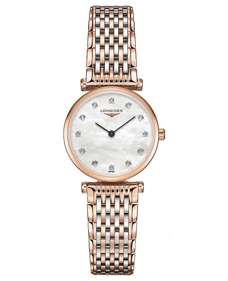 Часы Longines La Grande Classique L4.209.1.97.7 — женские, перламутровый