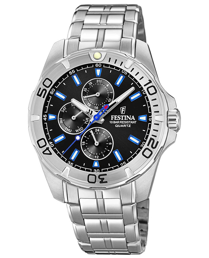 Часы Festina Multifuncion F20445/6 — мужские, черный