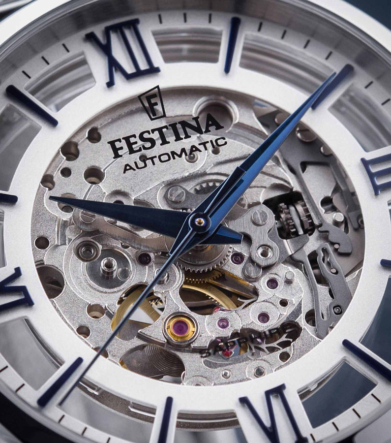 Часы Festina Automatic F20534/1 — металл сталь, мужские, Испания