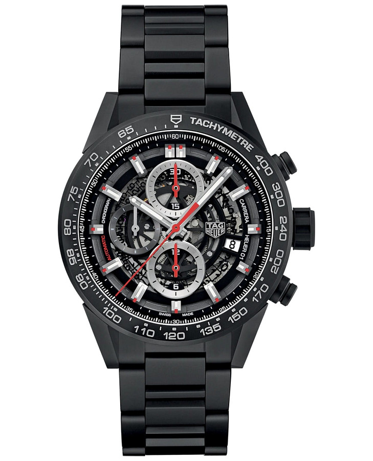 Часы TAG Heuer Carrera CAR2090.BH0729 — мужские, черный
