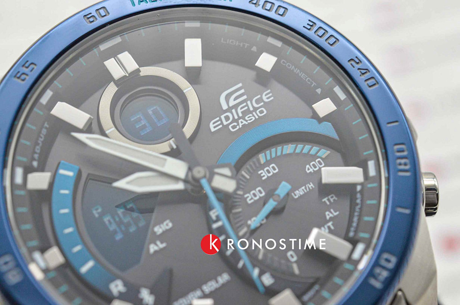 Часы Casio Edifice ECB-900DB-1BDR (ECB-900DB-1B) — Япония, кварцевые