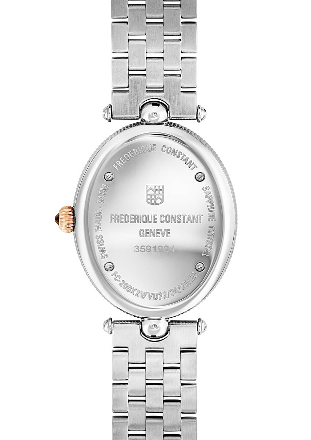 Часы Frederique Constant Classics Art Deco Oval FC-200MPW2V2B — сталь металл, Швейцария