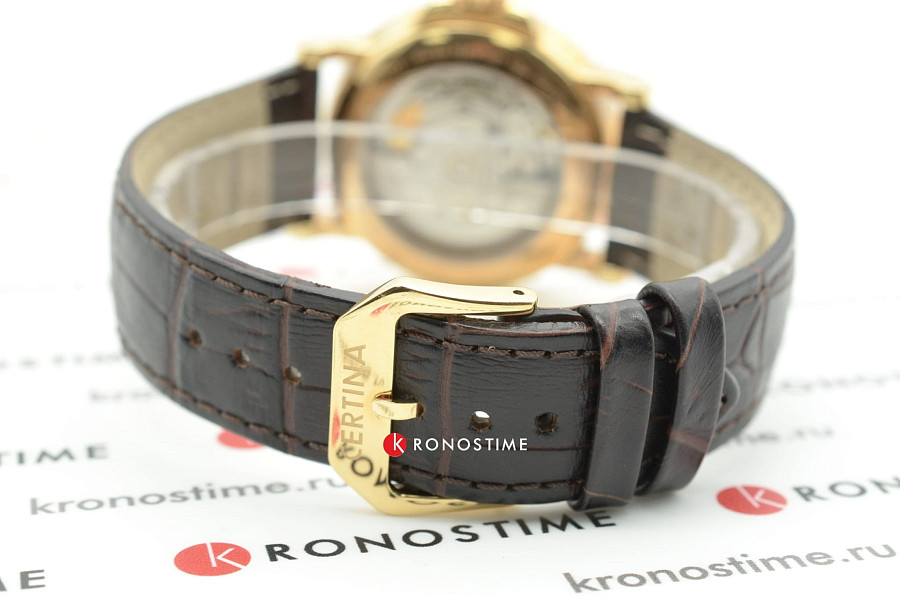 Часы Certina C017.407.36.087.00 — мужские, кожаный