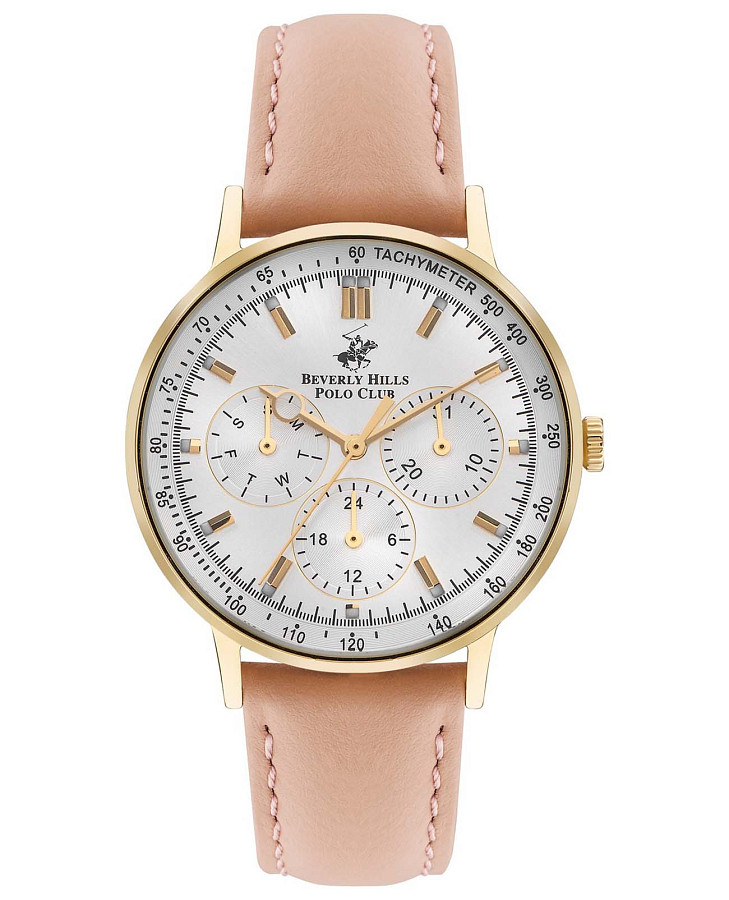 Часы Beverly Hills Polo Club BP3391C.130 — женские, серебристый