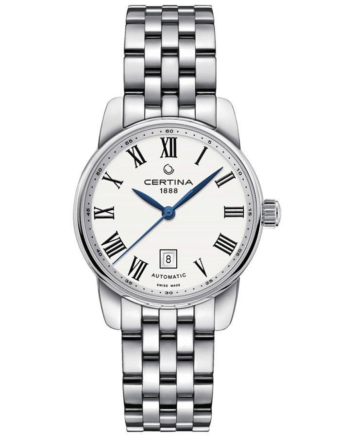 Часы Certina DS Podium Lady Automatic C001.007.11.013.00 — женские, белый