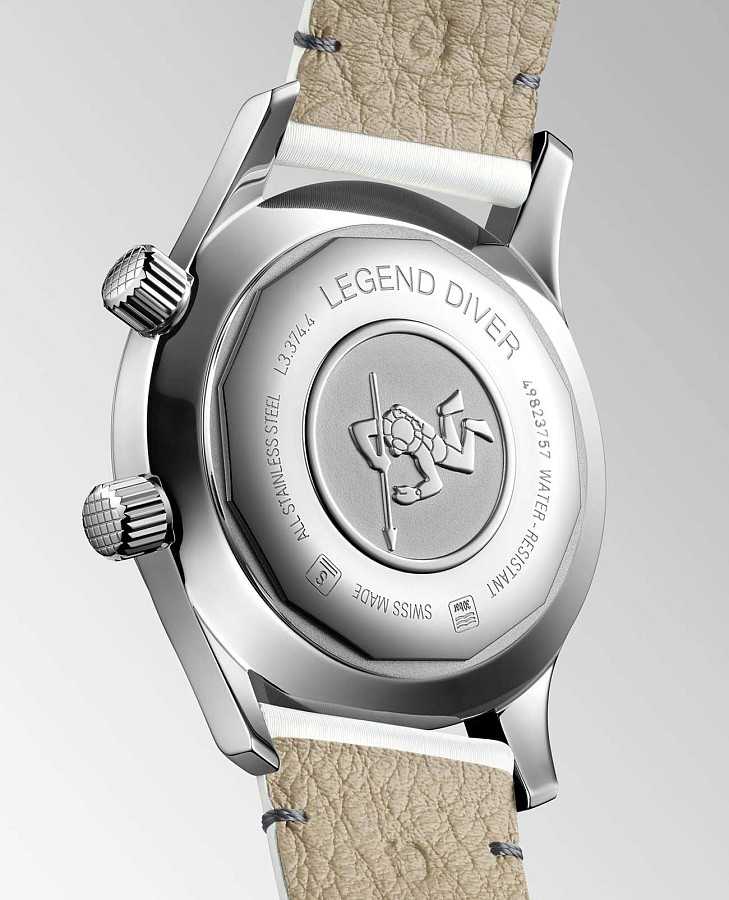Часы Longines Legend Diver Watch L3.374.4.80.0 — артикул L33744800