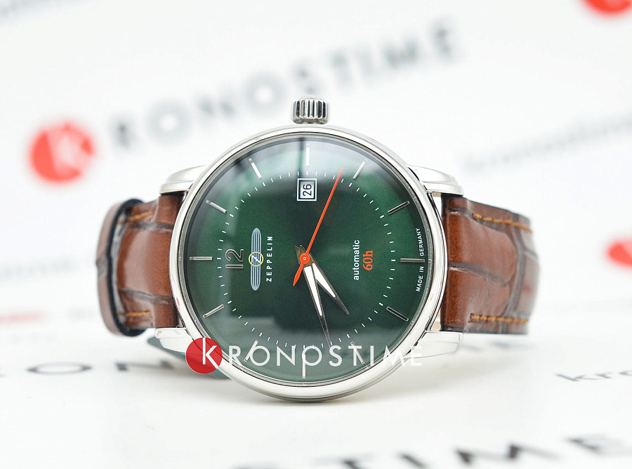 Часы Zeppelin LZ 120 Bodensee 81604 — механические, металл сталь