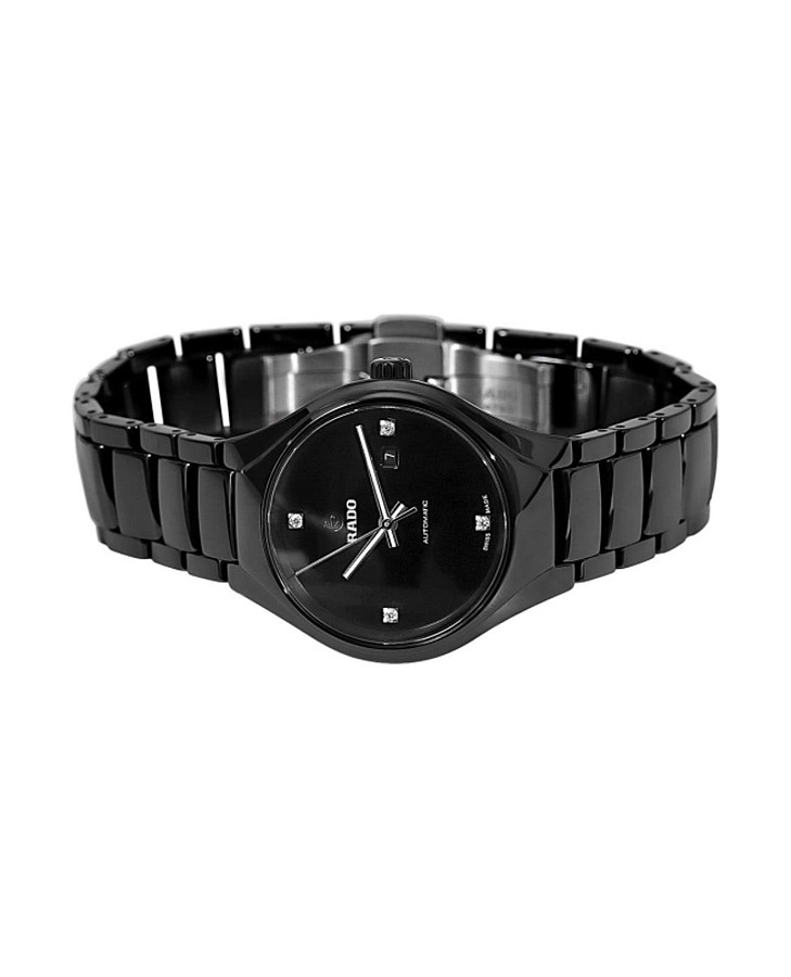 Часы Rado True Automatic Diamonds R27242722 — механические, керамика титан