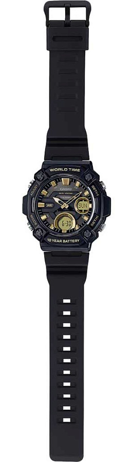 Часы Casio Collection AEQ-120W-9AVDF (AEQ-120W-9A) — Япония, кварцевые