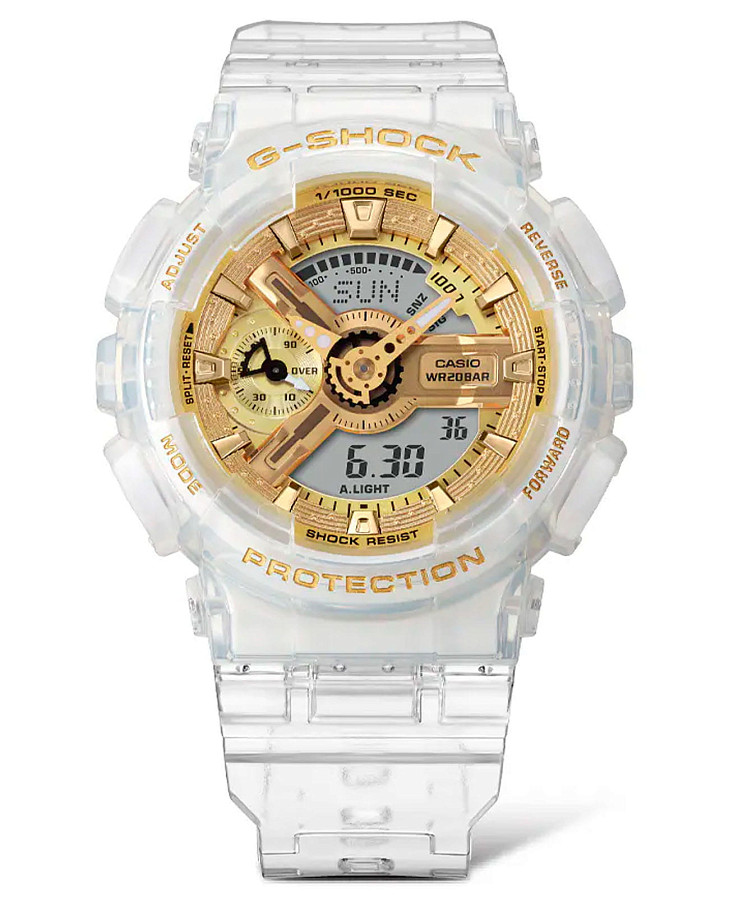 Часы Casio G-Shock GMA-S110SG-7AER — золотой, пластик