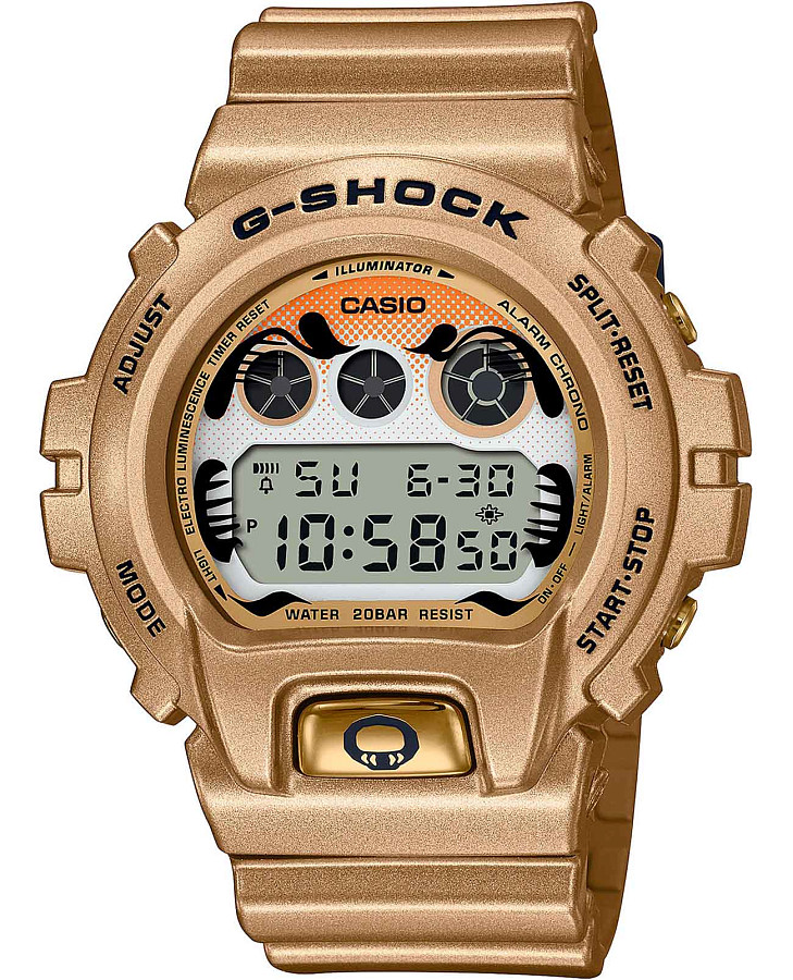 Часы Casio G-Shock DW-6900GDA-9DR (DW-6900GDA-9) — мужские, белый