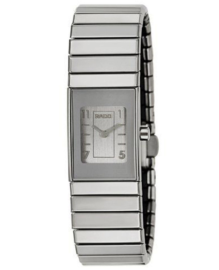 Часы Rado Ceramica R21642122 — женские, серебристый