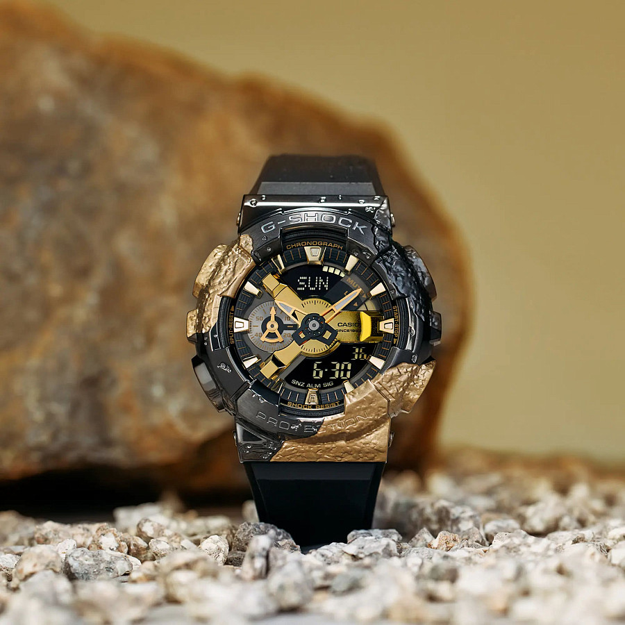 Часы Casio G-Shock GM-114GEM-1A9 — мужские, черный