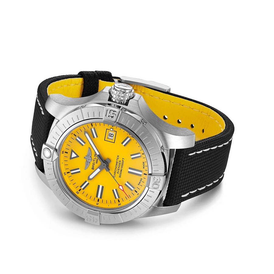 Часы Breitling Avenger Automatic 45 Seawolf A17319101I1X1 — сталь металл, Швейцария