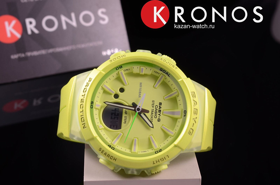 Часы Casio Baby-G BGS-100-9A — пластик, Япония