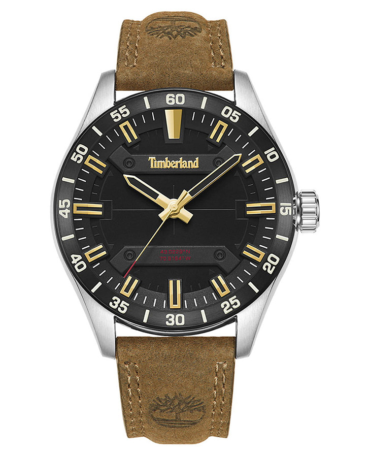 Часы Timberland Hooksett TDWGA2201201 — мужские, черный