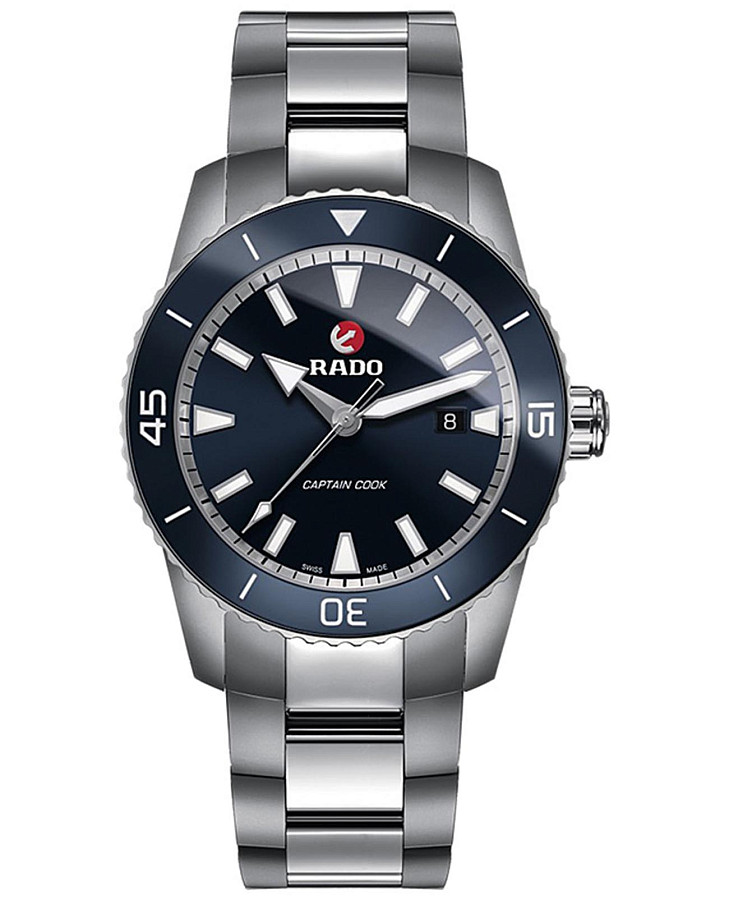 Часы Rado Captain Cook Automatic R32501203 — мужские, синий