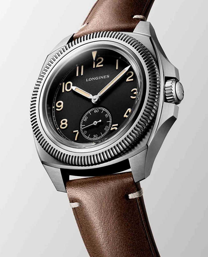 Часы Longines Pilot Majetek L2.838.4.53.0 — сталь металл, Швейцария
