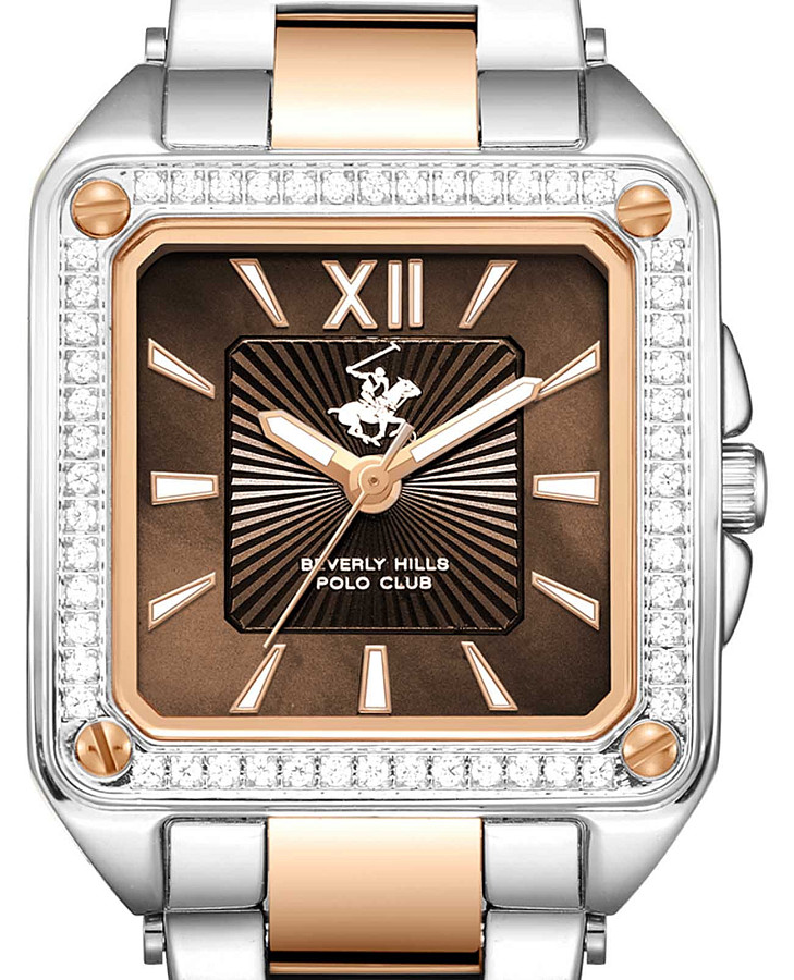 Часы Beverly Hills Polo Club BP3671C.540 — кварцевые, суперметалл металл