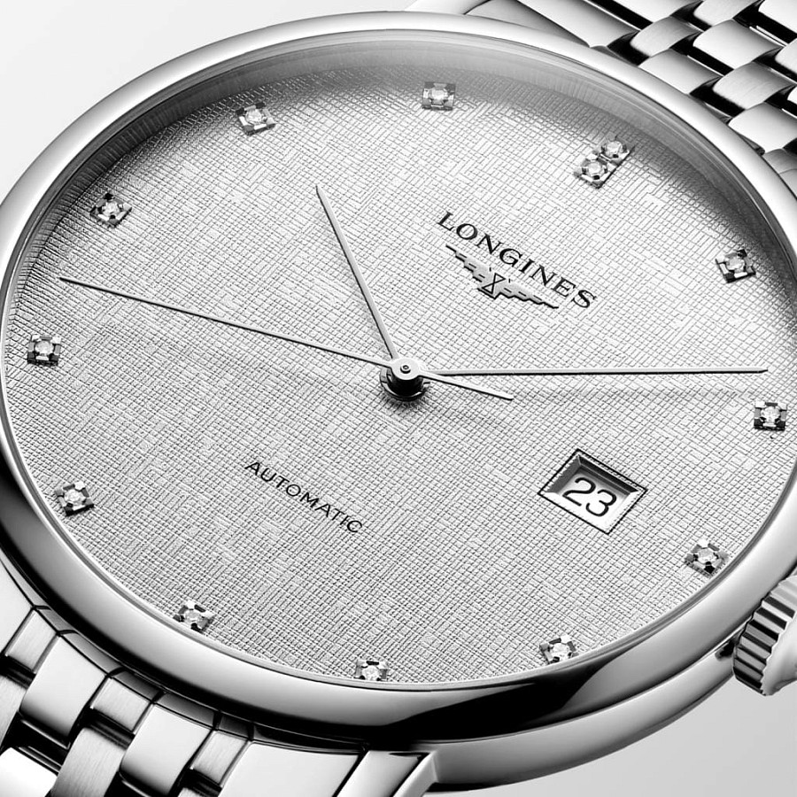Часы Longines Elegant Collection L4.911.4.77.6 — механические, металл сталь