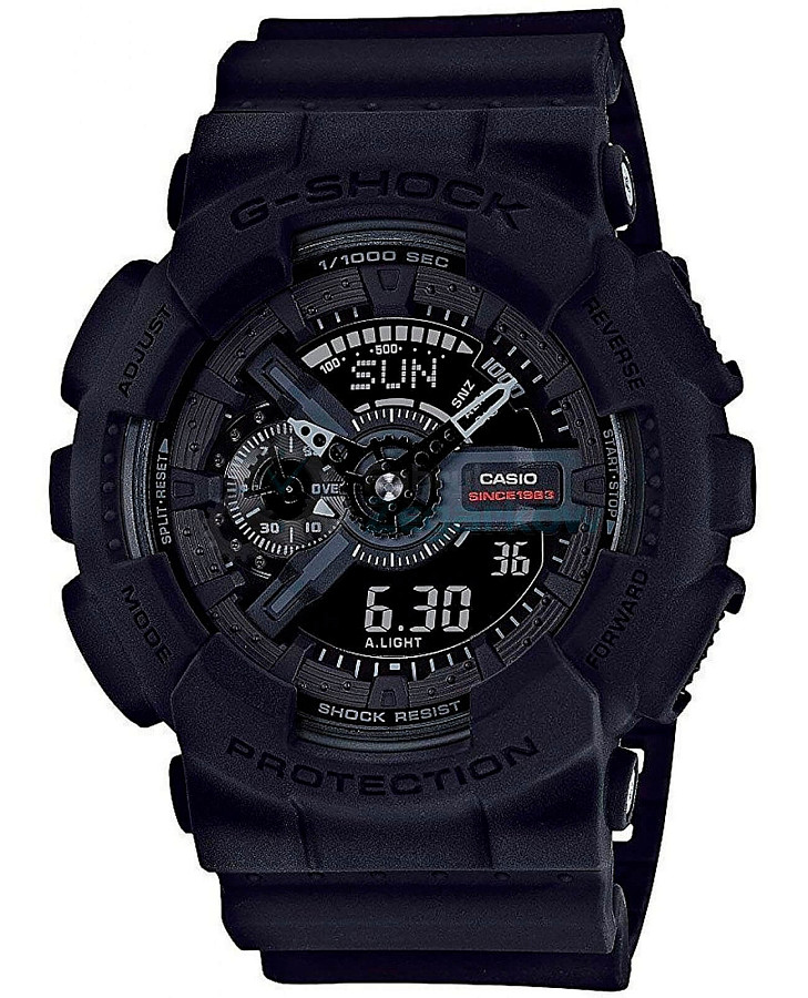 Часы Casio G-Shock GA-135A-1A — мужские, черный