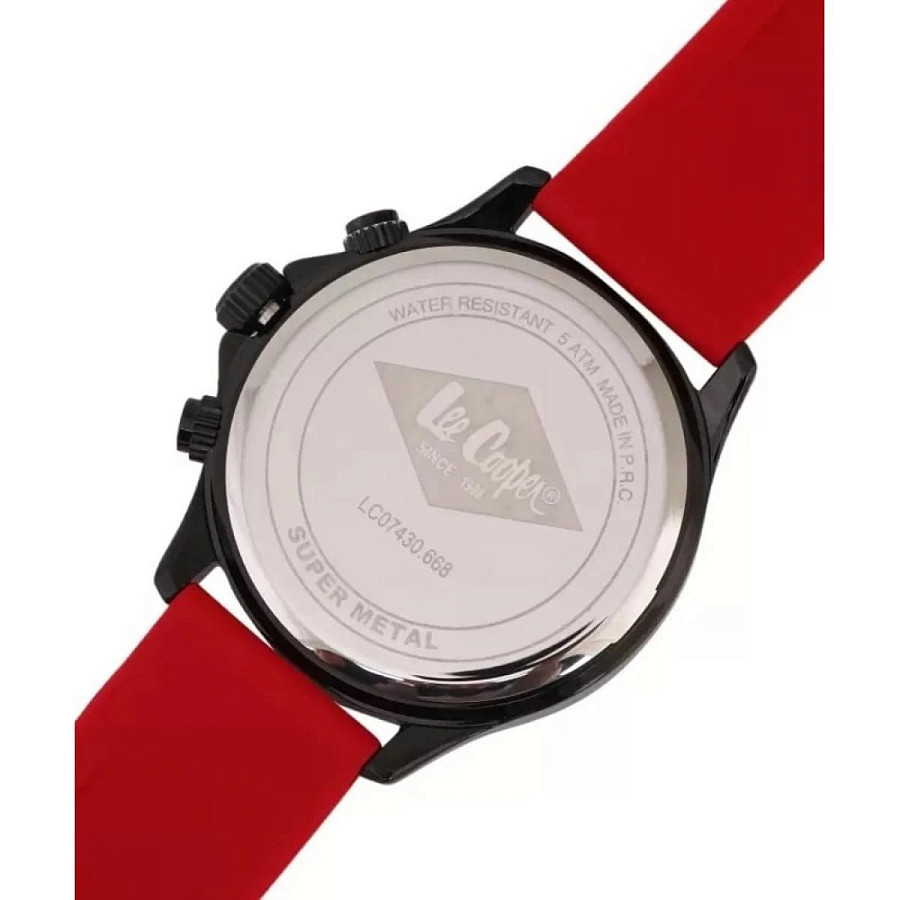 Часы Lee Cooper LC07430.668 — кварцевые, металл сталь