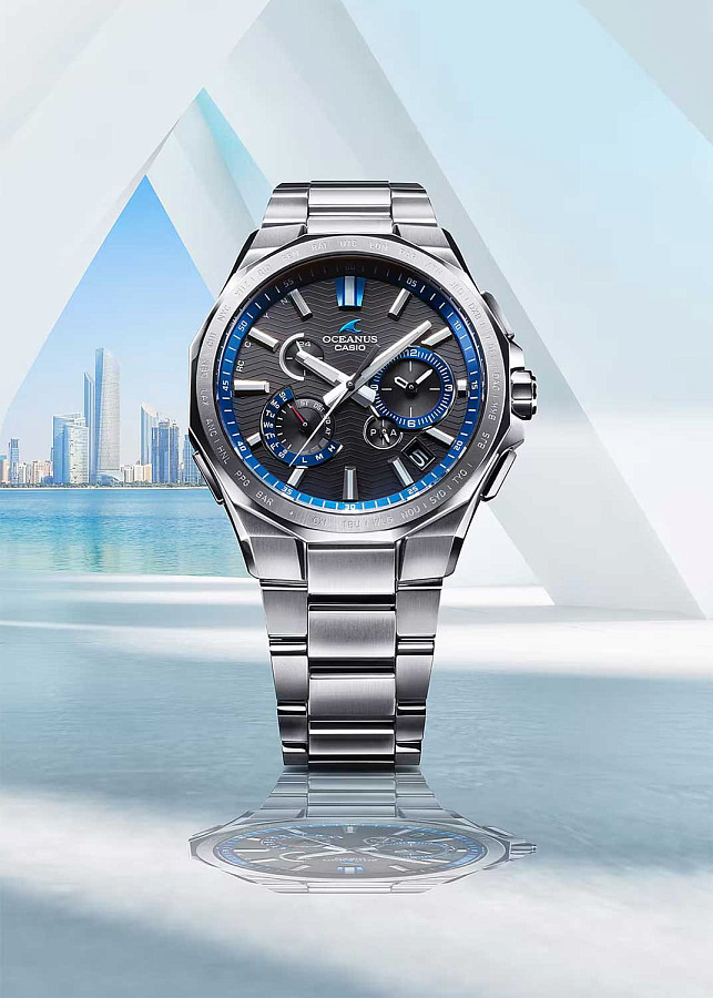Часы Casio Oceanus OCW-T6000-1A — титан, Япония