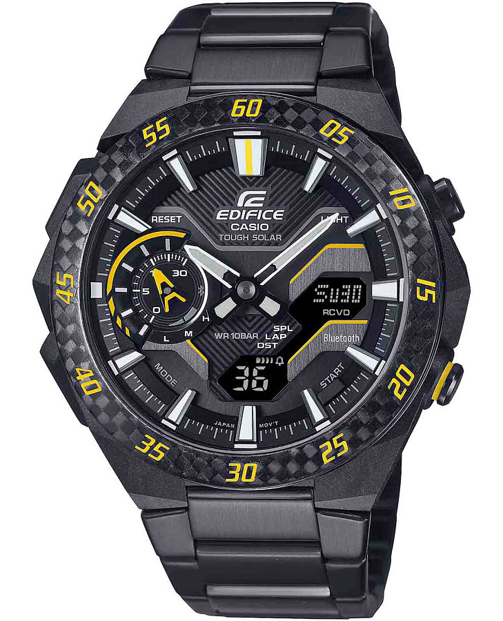 Часы Casio Edifice ECB-2200RC-1A9 — мужские, черный