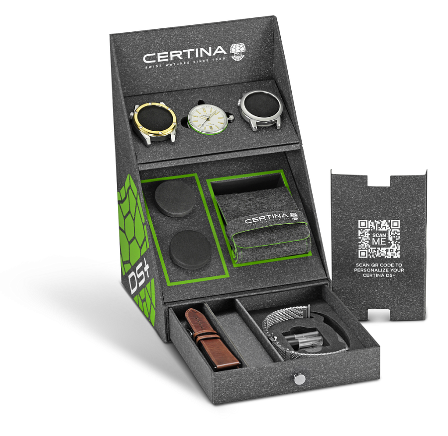 Часы Certina DS+ C041.407.19.031.01 — мужские, серебристый
