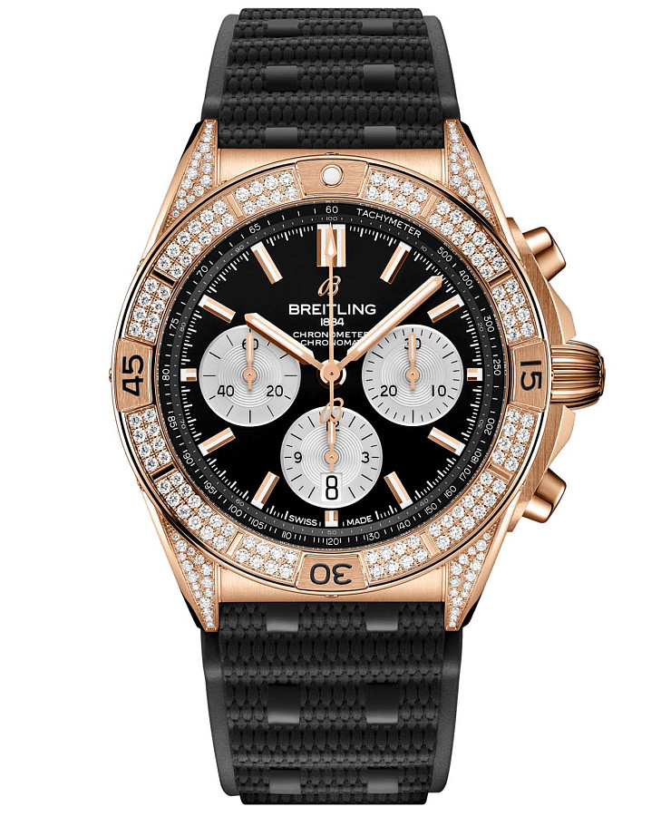 Часы Breitling Chronomat B01 42 RB0134721B1S2 — мужские, черный
