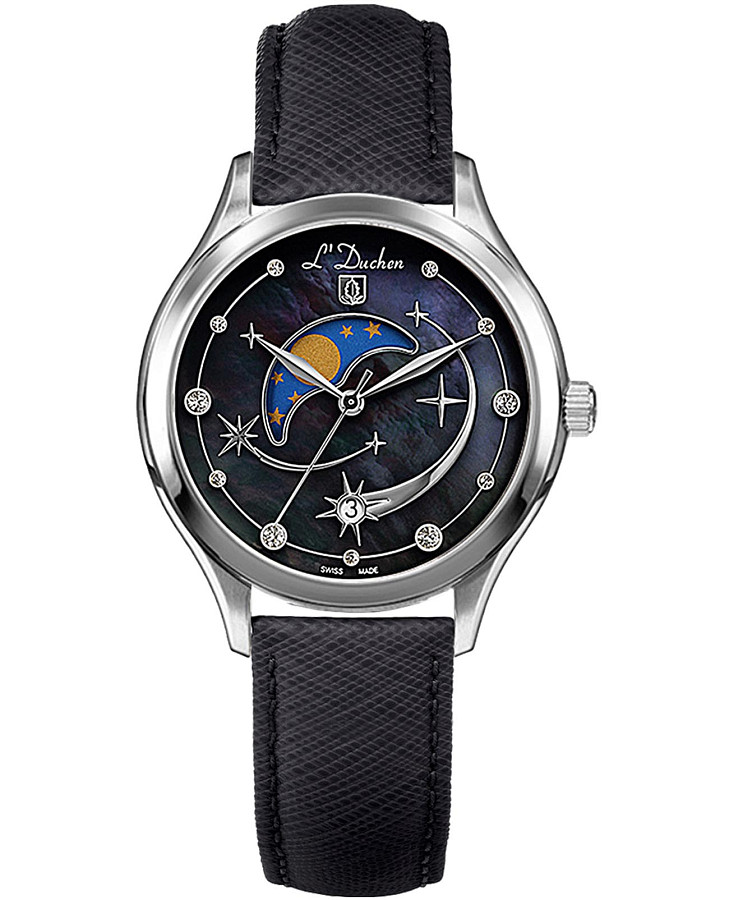 Часы L'Duchen Perseides D 837.11.41 — женские, черный