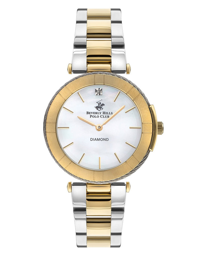Часы Beverly Hills Polo Club BP3333X.220 — женские, перламутровый