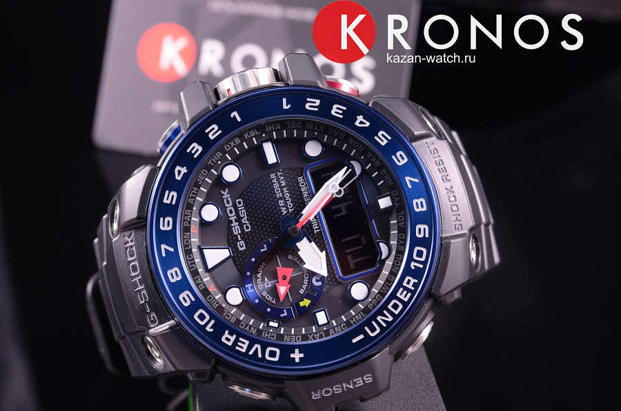 Часы Casio G-Shock GWN-1000B-1B — артикул GWN-1000B-1B
