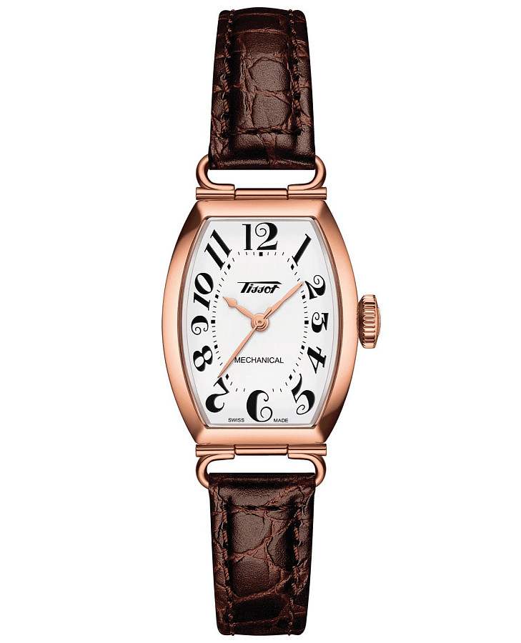 Часы Tissot Heritage Porto Mechanical T128.161.36.012.00 — женские, белый