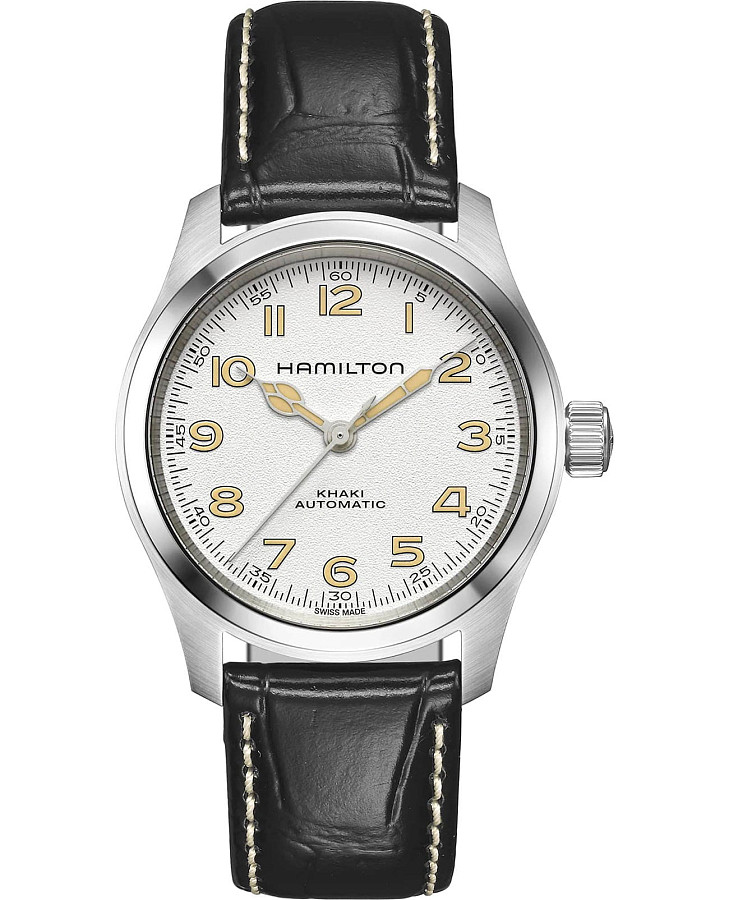 Часы Hamilton Khaki Field Murph H70405710 — мужские, голубой
