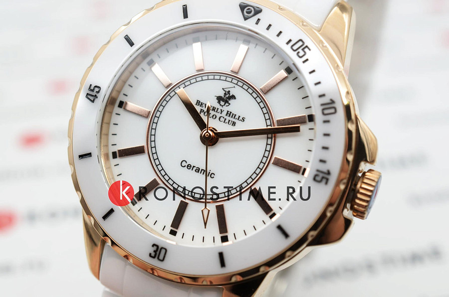 Часы Beverly Hills Polo Club BP3318X.430 — кварцевые, сталь керамика