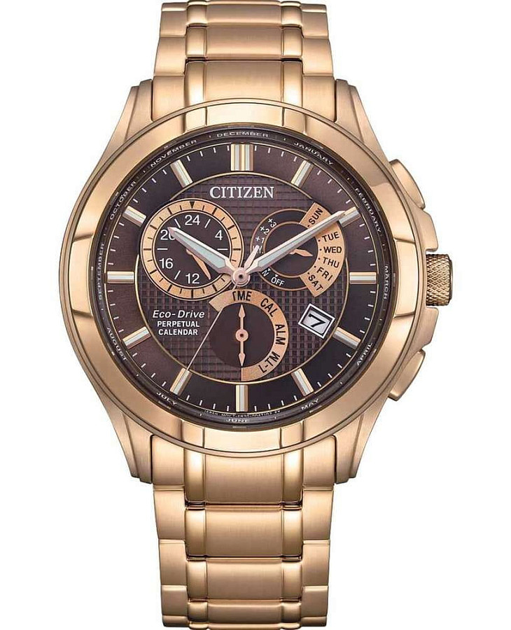 Часы Citizen Eco-Drive BL8163-50X — мужские, коричневый