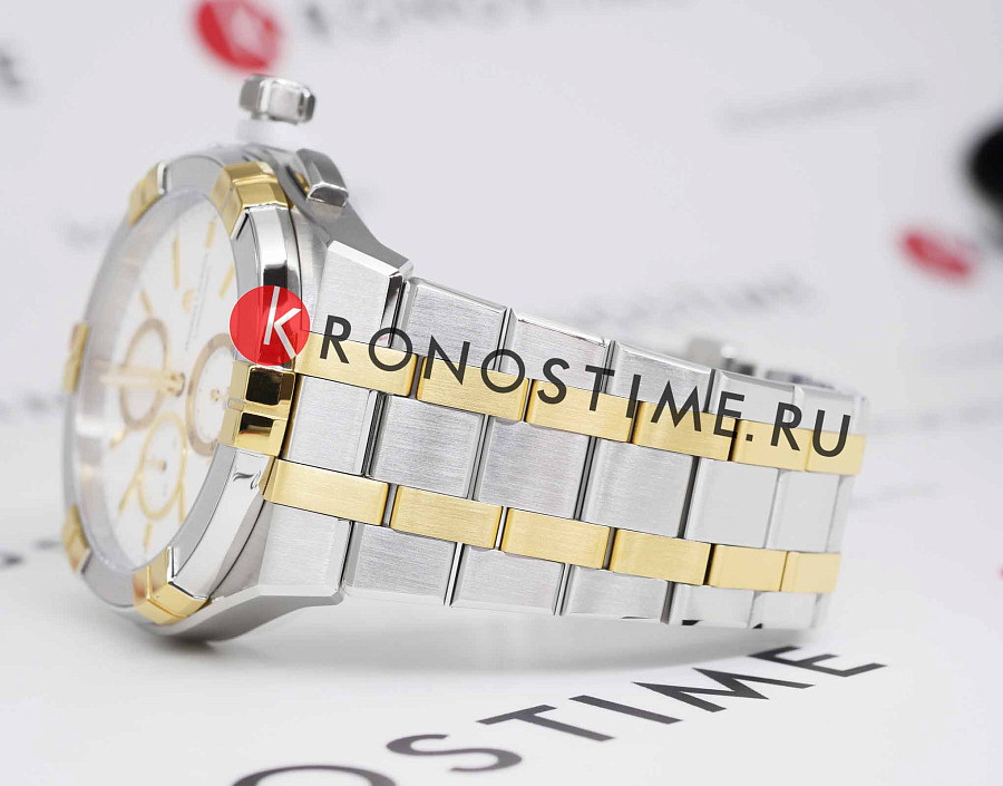 Часы Maurice Lacroix Aikon Quartz Chronograph AI1118-PVY03-130-1 — кварцевые, Швейцария, мужские