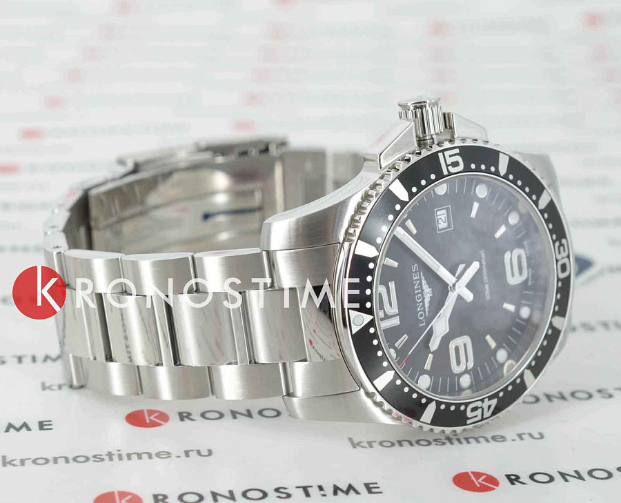 Часы Longines HydroConquest L3.840.4.56.6 — металл сталь, Швейцария