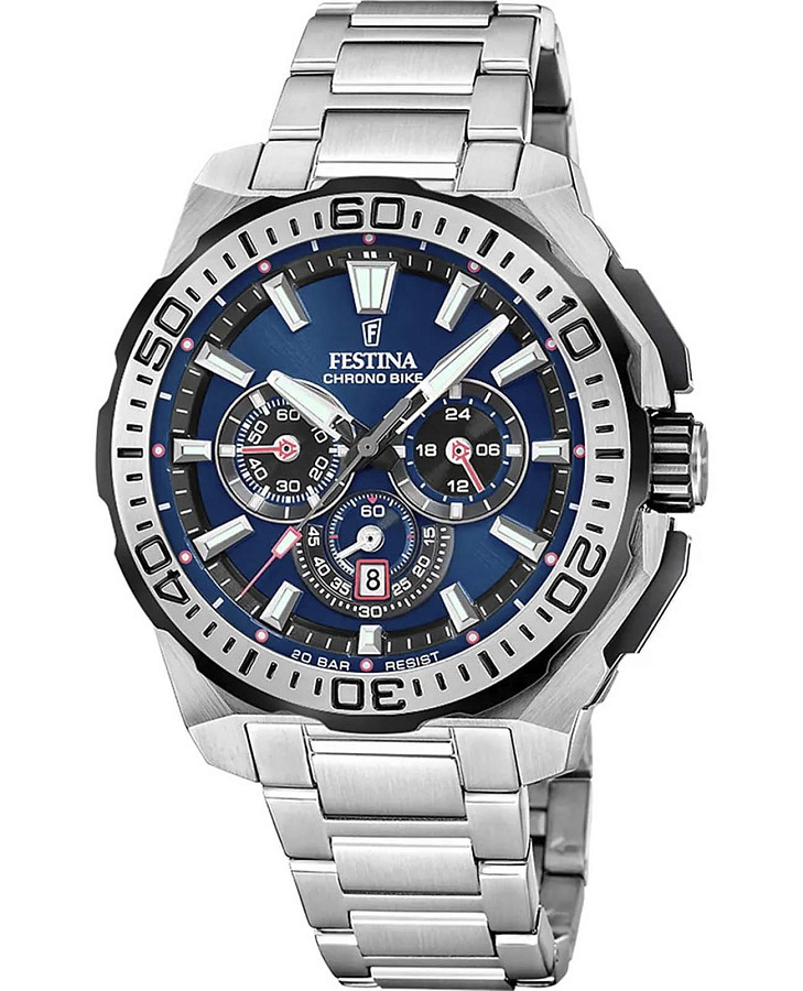 Часы Festina Chrono Bike F20724/2 — мужские, синий