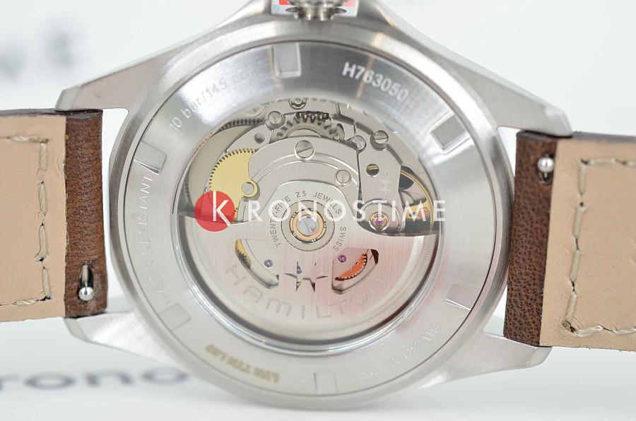Часы Hamilton Khaki Aviation Pilot Auto H76305530 — кожаный, мужские