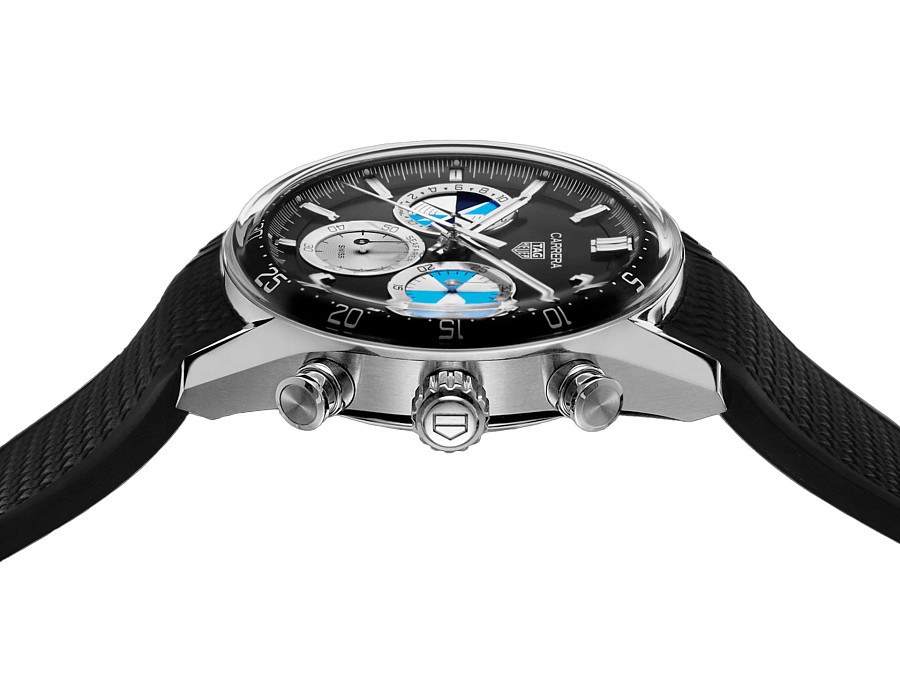Часы TAG Heuer Carrera Chronograph Seafarer X Hodinkee CBS2014.FT6293 — сталь металл, Швейцария