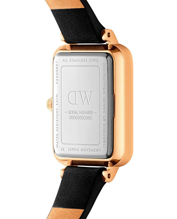 Часы Daniel Wellington Quadro DW00100562 — кожаный, женские