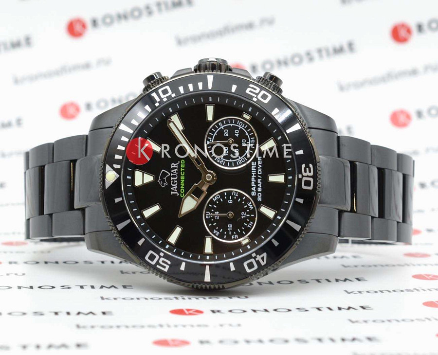 Часы Jaguar Connected J929/1 — кварцевые, сталь металл
