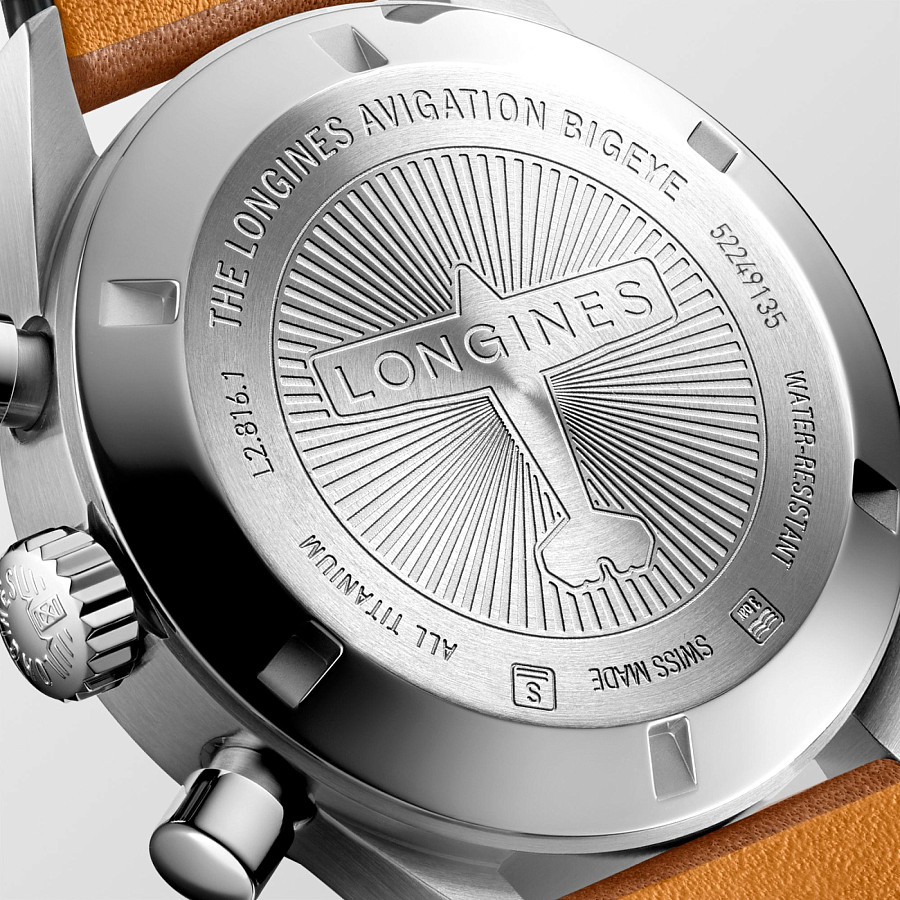 Часы Longines Avigation Big Eye L2.816.1.93.2 — Швейцария, механические